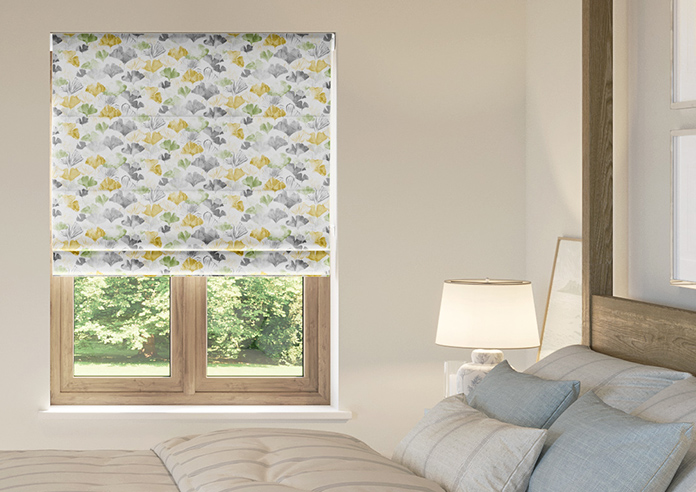 Palm Beach Faux Silk, Nomad - Motorised Roman Blind - Image 3